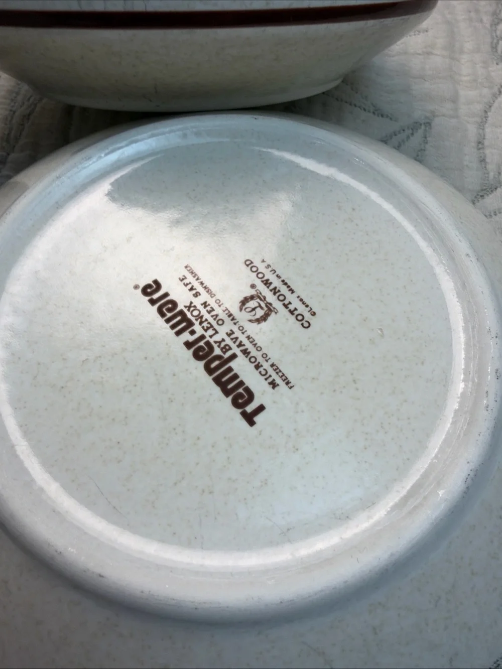 VTG. TEMPER WARE by LENOX Bowls- SET of 4